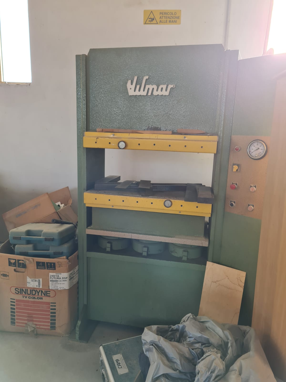 Pressa usata Wilmar per stampi 90x50
