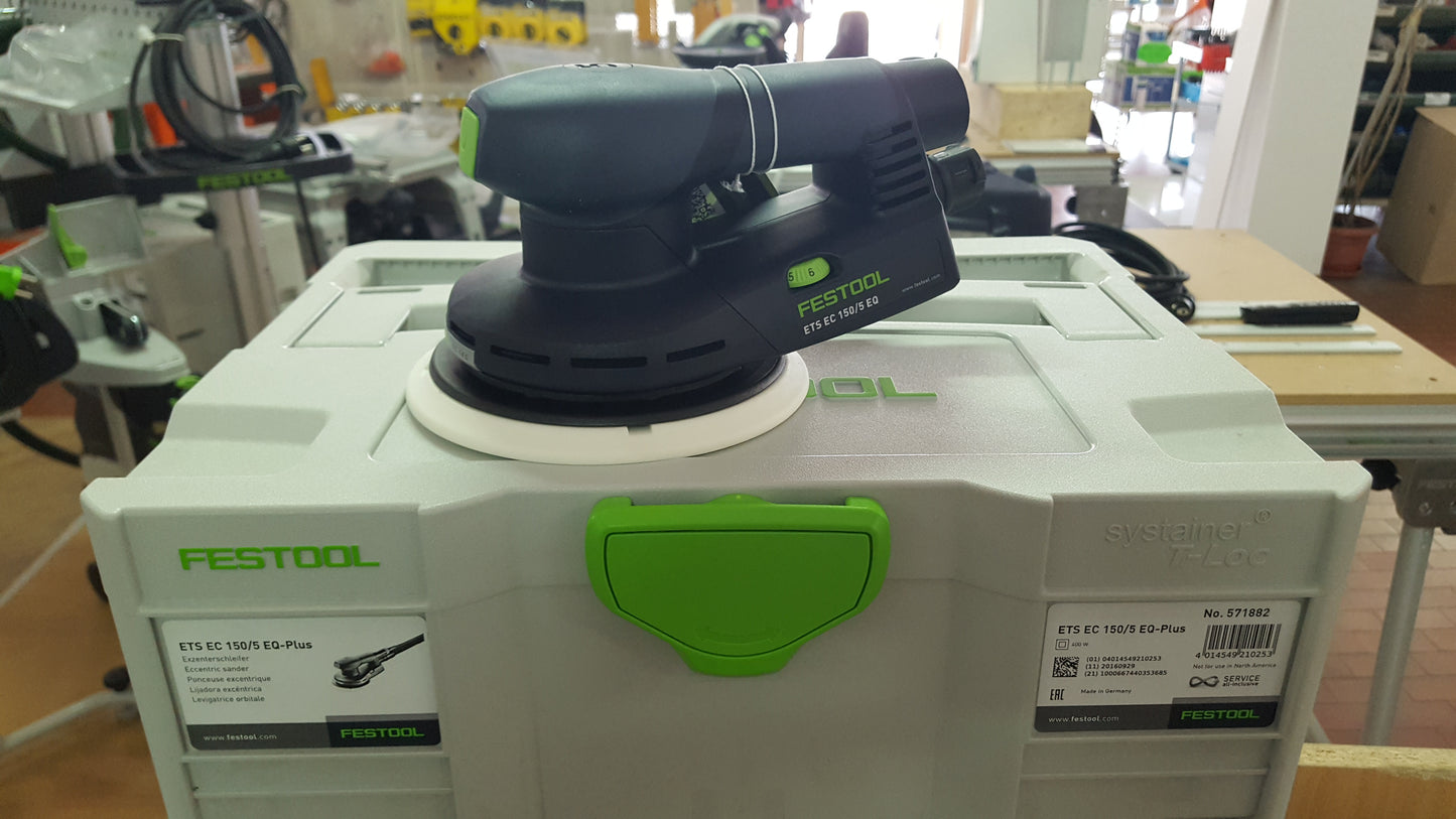 Levigatrice orbitale Festool ETS EC 150/5 EQ PLUS