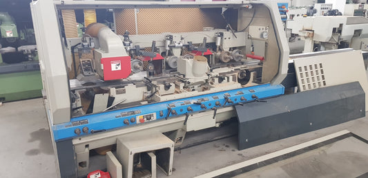 Scorniciatrice per legno usata Weinig Unimat 23 6 alberi Ce