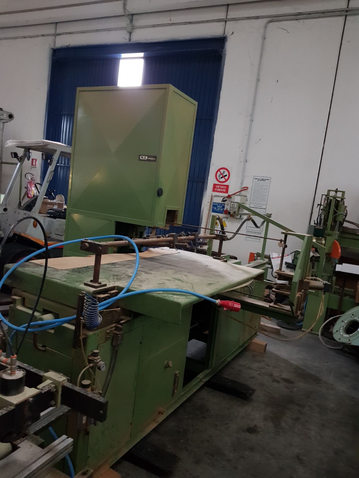 Sega a nastro a copiare per legno MZ Project