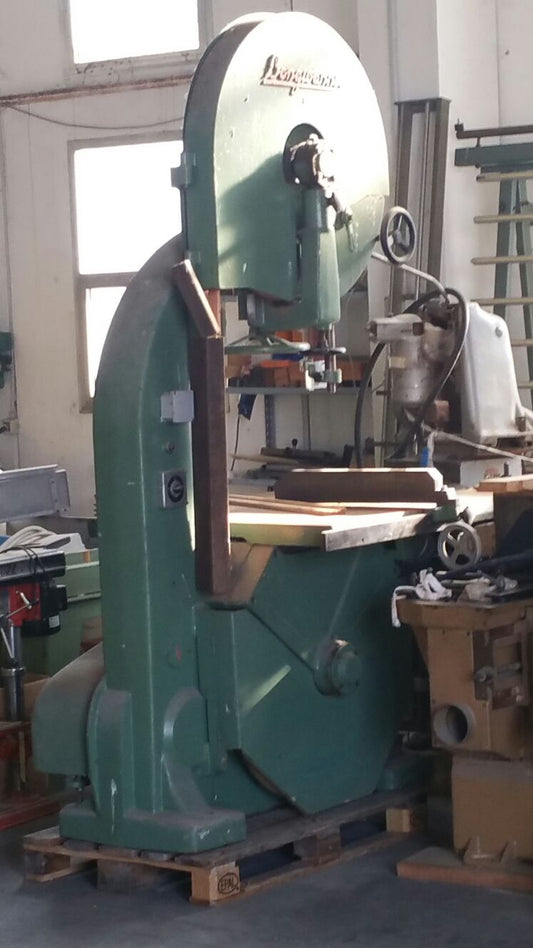 Sega a nastro per legno usata Bongioanni