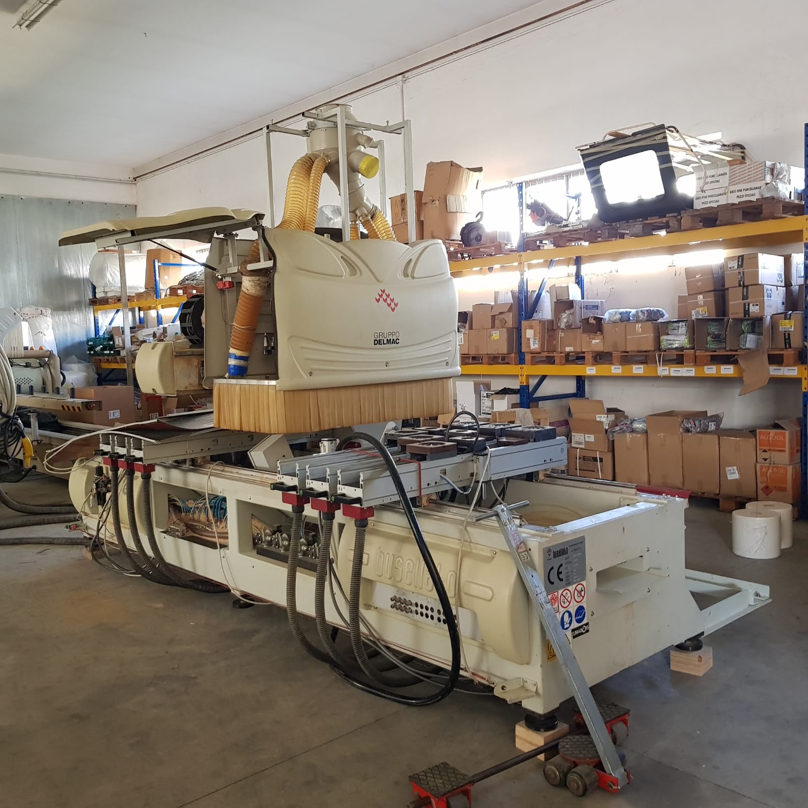 Centro di lavoro usato per legno Busellato Jet 3006 Ce