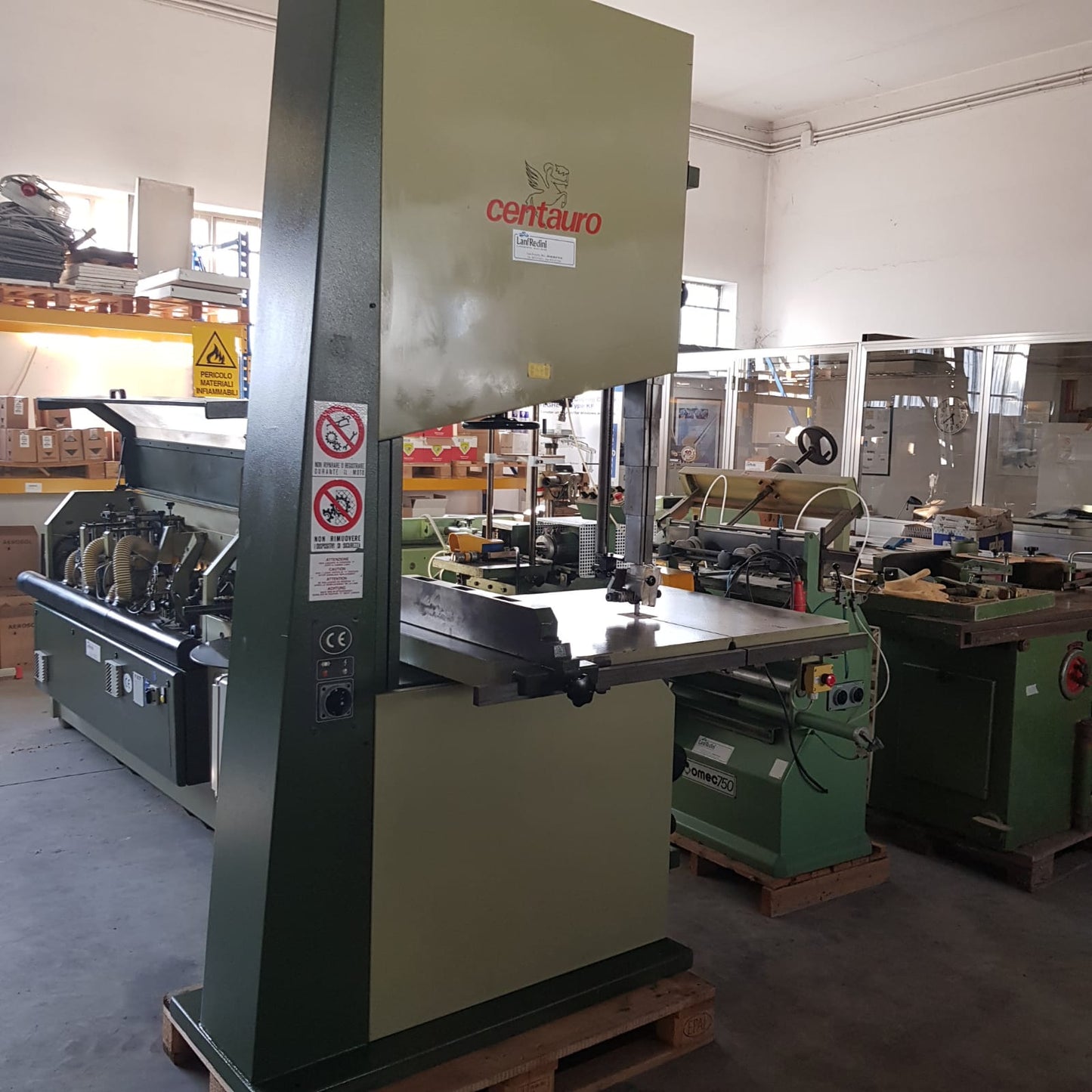 Sega a nastro usata per legno Centauro Co800 Ce