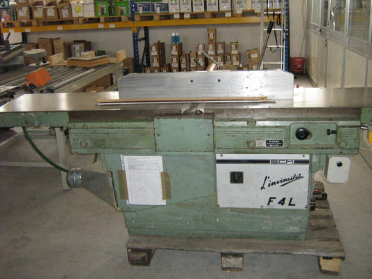 Pialla filo usata per legno con bucatrice F4 SCM