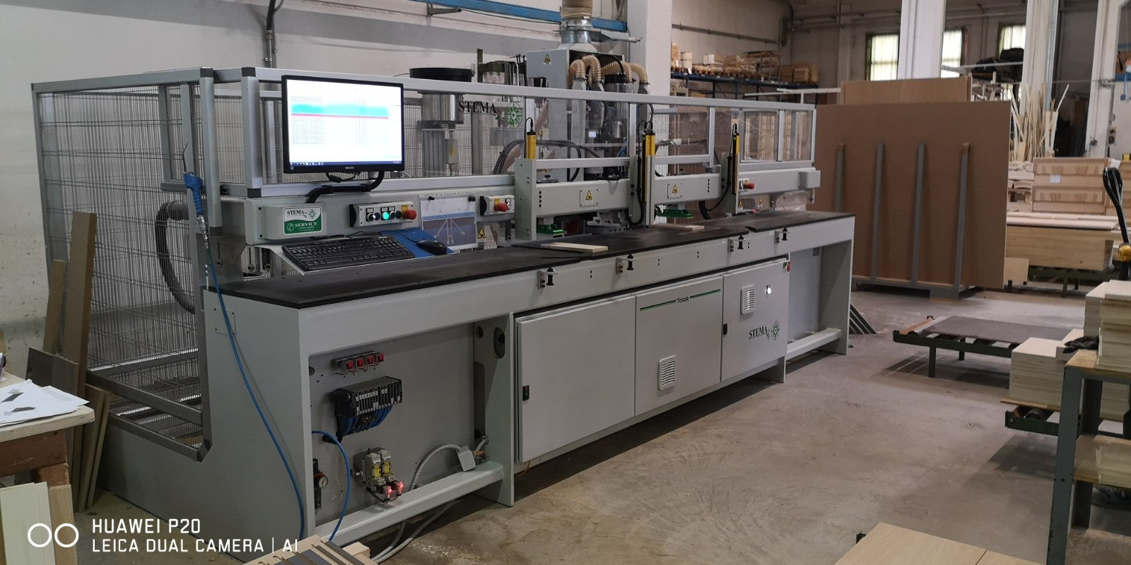 Centro di lavoro usato per legno Stema Tabit 13.03 Ce